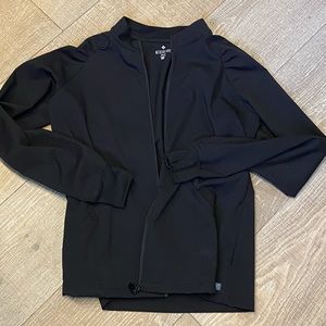 Med Couture black scrub jacket